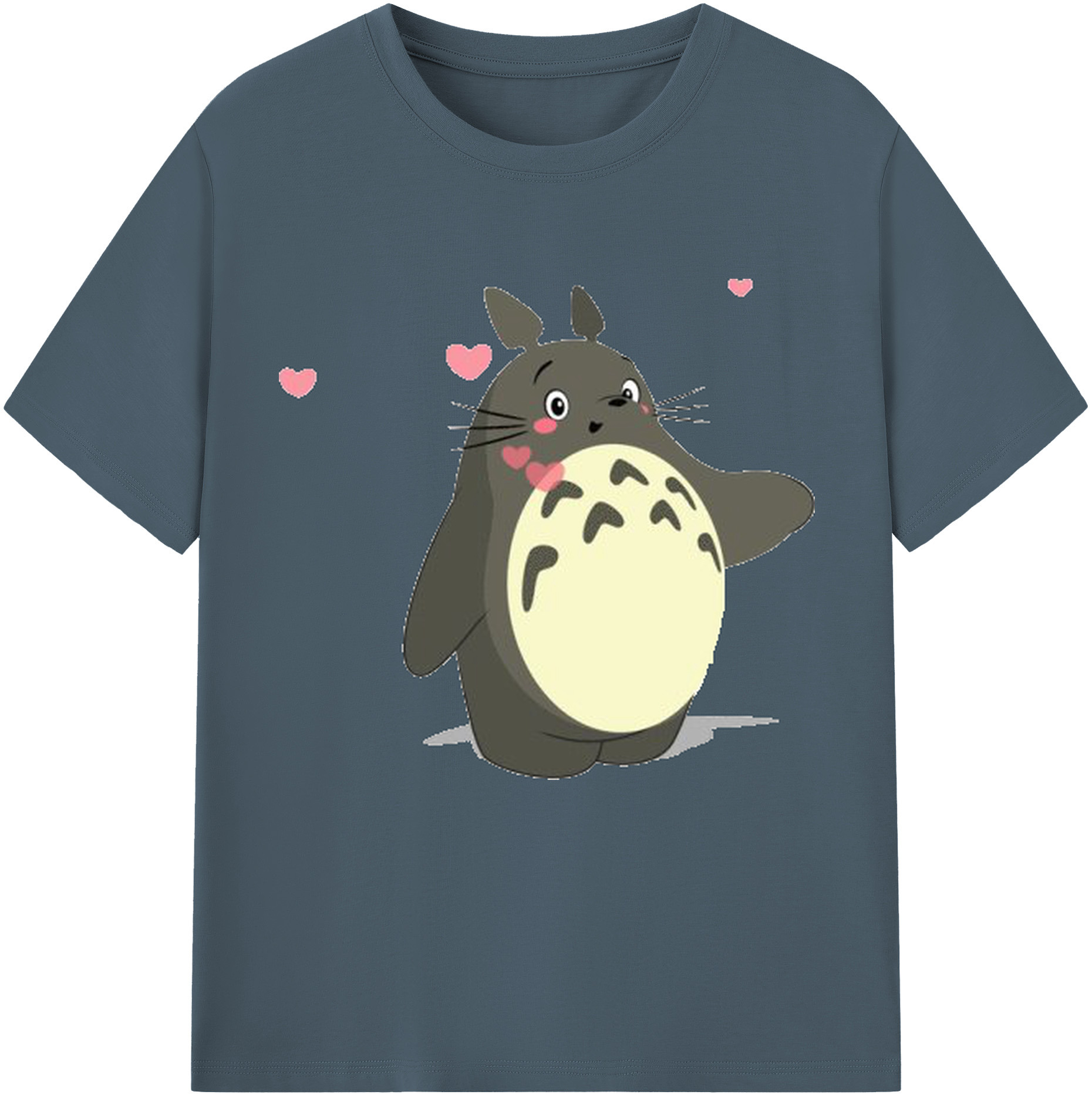 （画像用） となりのトトロ 草壁メイ 草壁サツキ My Neighbor Totoro Satsuki Kusakabe Mei Kusakabe 綿100％半袖Tシャツ（フロントプリント）